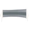 Bo-Camp Windbreak with Top Beams Caira 500x140 cm Grey