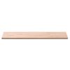 vidaXL Bathroom Countertop 80x40x1.5 cm Solid Wood Beech