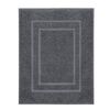 Kleine Wolke Bath Mat Plaza 60x80cm Dark Grey
