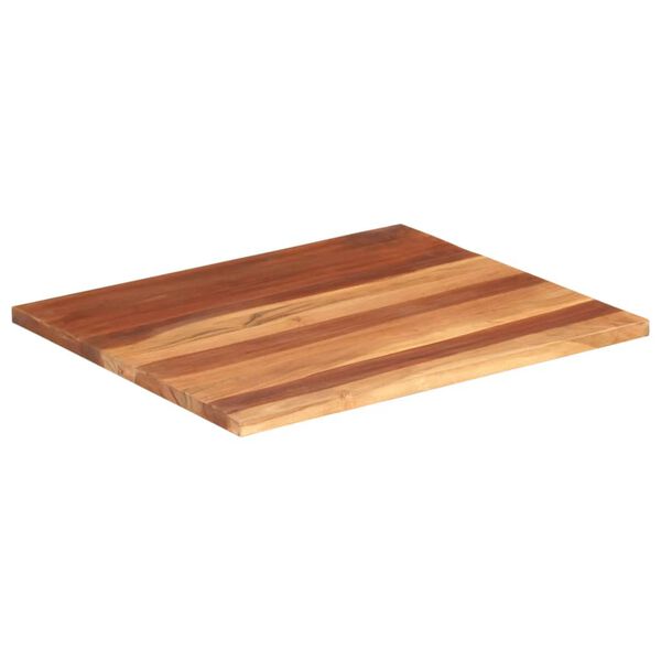 vidaXL Table Top Solid Wood Acacia 25-27 mm 60x70 cm