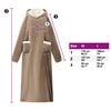 vidaXL Blanket Hoodie Camel 150 x 87 cm Fleece and Flannel