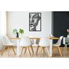 Homemania Wall Decoration Silhouette 65x100 cm Metal Black