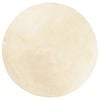 vidaXL Rug HUARTE Short Pile Soft and Washable Cream &Oslash; 160 cm