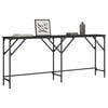 vidaXL Console Table Black 180x29x75 cm Engineered Wood