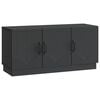 vidaXL TV Cabinet Black 99 x 34.5 x 47 cm Engineered Wood