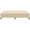 vidaXL Platform Bed Frame Grey Green 180 x 200 cm Fabric