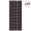 vidaXL Shower Towels "FROGN" 25 pcs Anthracite 70x140 cm 360 gsm