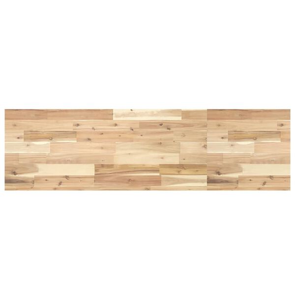vidaXL Table Top 140x40x4 cm Rectangular Solid Wood Acacia