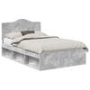 vidaXL Bed Frame with Headboard Concerte 120 x 200 cm Solid Pine Wood