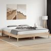 vidaXL Bed Frame without Mattress 200x200 cm Solid Wood Pine