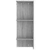vidaXL Hallway Cabinets 2 pcs Grey Sonoma Engineered Wood