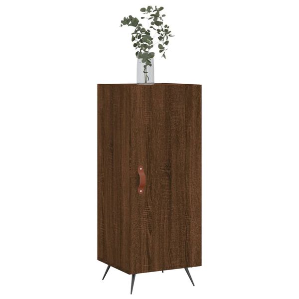 vidaXL Sideboard Brown Oak 34.5x34x90 cm Engineered Wood