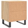 vidaXL Bedside Cabinet Sonoma Oak 40x35x47.5 cm Engineered Wood