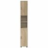 vidaXL Bathroom Cabinet with Storage Sonoma Oak 30 x 35 x 192 cm