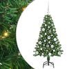vidaXL Artificial Christmas Tree with 150 LEDs with Stand Green 120 cm