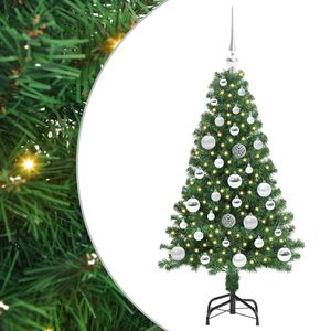 vidaXL Artificial Christmas Tree with 150 LEDs with Stand Green 120 cm