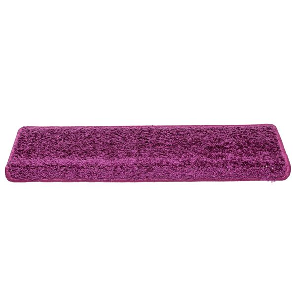 vidaXL Stair Mats 30 pcs 65x21x4 cm Violet Rectangular Edge