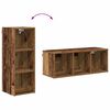 vidaXL Hanging Cabinet Riga Old Wood 30 x 29.5 x 80 cm Engineered Wood