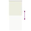 vidaXL Roller Blind Blackout 120 x 230 cm off White