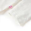 Kids' T-shirt with Long Sleeves Ecru 116