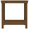 vidaXL Work Bench Honey Brown 80x50x80 cm Solid Wood Pine