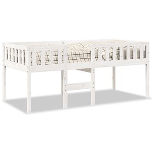 vidaXL Children's Bed without Mattress White 80x200 cm Solid Wood Pine