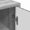 vidaXL Bathroom Cabinet Wall-mounted Grey Sonoma 39 x 23.5 x 65 cm
