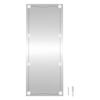 vidaXL Wall Mirror with LED Lights 40x100 cm Glass Rectangle