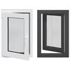vidaXL Basement Window Internal Colour White RISOR 60 x 80 cm