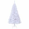 vidaXL Artificial Christmas Tree with Stand White 150 cm PVC and Steel