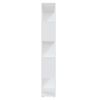 vidaXL Book Cabinet Room Divider White 80x24x155 cm Engineered Wood