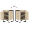 vidaXL Bedside Table Sonoma 39.5 x 30 x 50 cm Engineered Wood