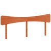 vidaXL Headboard Wax Brown 200 cm Solid Wood Pine