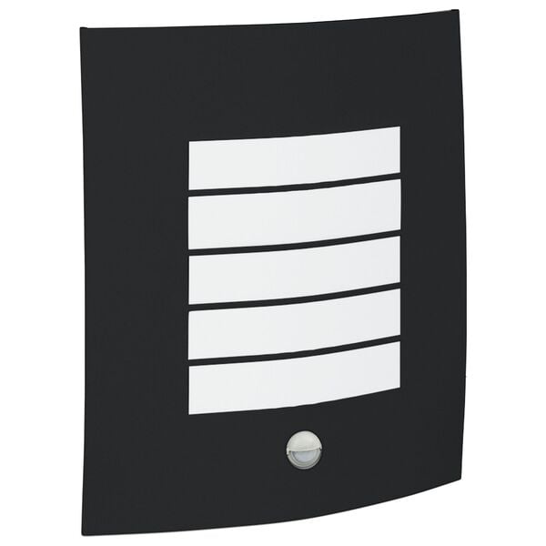 vidaXL Outdoor Wall Lights 2 pcs Black 23.5 x 10.5 x 26 cm