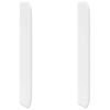 vidaXL Headboard Ear White 80 x 16 x 4 cm PVC