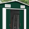vidaXL Garden Shed 257x580x181 cm Metal Green