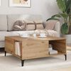 vidaXL Coffee Table Artisan Oak 80 x 80 x 36.5 cm Engineered Wood