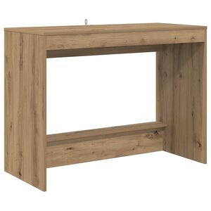vidaXL Bed Desk Artisan Oak Engineered Wood 100 x 45 x 75 cm