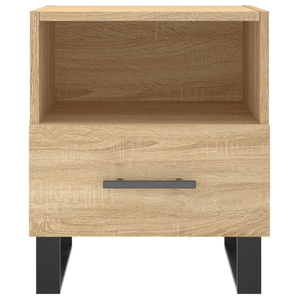 vidaXL Bedside Cabinet Sonoma Oak 40x35x47.5 cm Engineered Wood