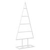 vidaXL Metal Christmas Tree KUOPIO 60 cm Steel White