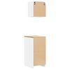 vidaXL Garage Cabinets 2 pcs White Engineered Wood