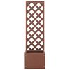 vidaXL Trellis Planter 40x30x135 cm WPC