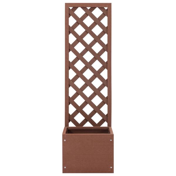 vidaXL Trellis Planter 40x30x135 cm WPC