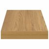 vidaXL Wall Shelf Wall-mounted Brown 50 x 23 x 4 cm Engineered Wood