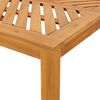 vidaXL Garden Dining Set 4 pcs Brown Solid Acacia Wood