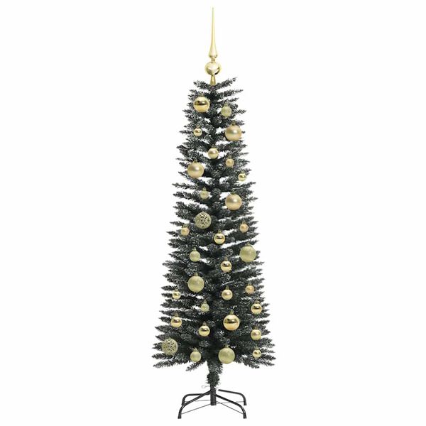 vidaXL Artificial Christmas Tree with 150 LEDs with Stand Green 120 cm