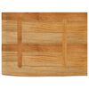 vidaXL Table Top Live Edge 70x60x2.5 cm Solid Wood Mango