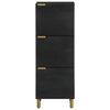 vidaXL Highboard Black 40x33x110 cm Engineered Wood
