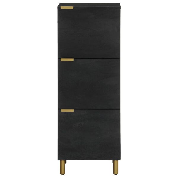 vidaXL Highboard Black 40x33x110 cm Engineered Wood