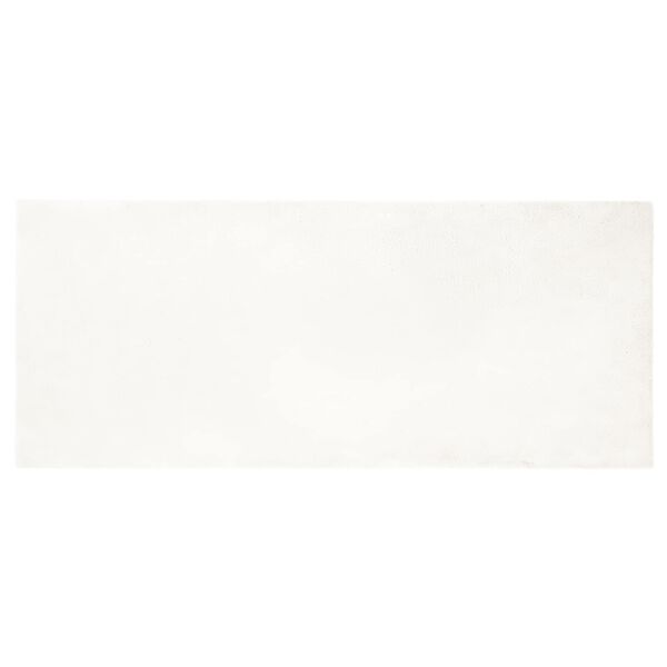 vidaXL Faux Rabbit Fur Rug Olite Cream 80 x 200 cm Polyester